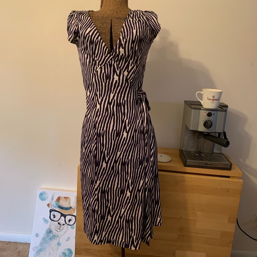 Iconic wrap dress by Diane von Furstenberg